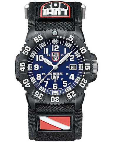 Scott Cassell Specials Sea Diver Blue Dial Men's Luminox Watch A-3054-Set