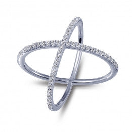 "X" Ring - Lafonn R0171CLP