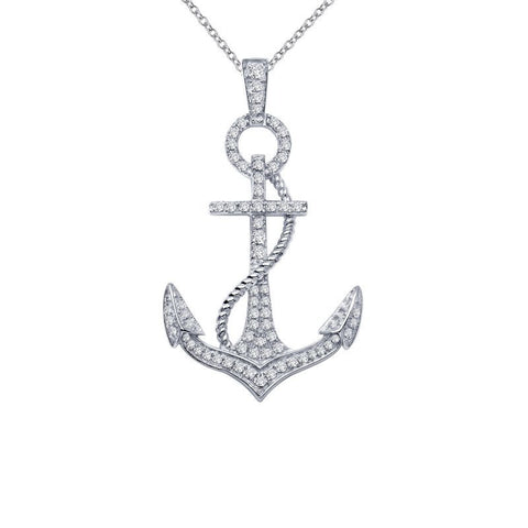 Anchor Pendant - Lafonn P2005CLP18