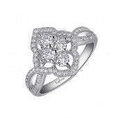 Grand Cluster Ring - Lafonn R0030CLP