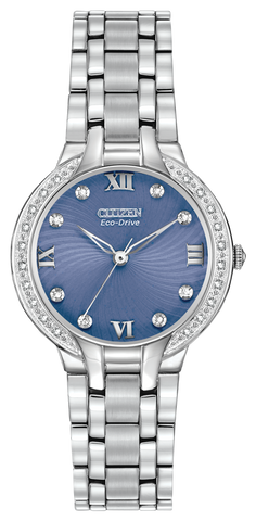 EM0120-58L Citizen Eco-Drive Women's "Bella" Watch With Diamonds