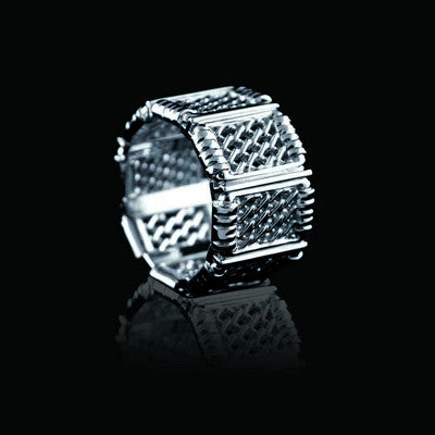 "Fearless" Cage Ring