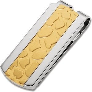 Immerse Plated Inlay Money Clip