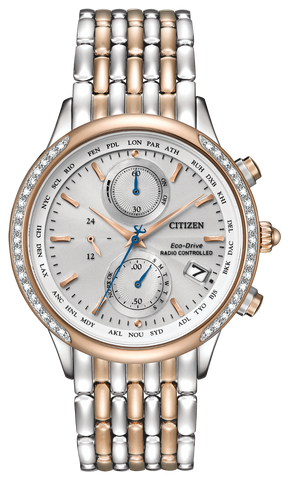 FC5006-55A Citizen Eco-Drive Women's World Chronograph A-T Watch