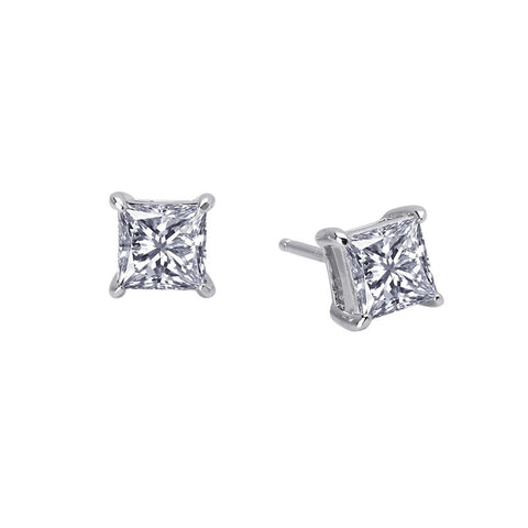 Princess Cut 1.5Ct Stud Earrings - Lafonn E0114CLP00