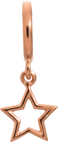 Star - Endless Jewelry Rose Gold Plated Sterling Silver Charm 63204